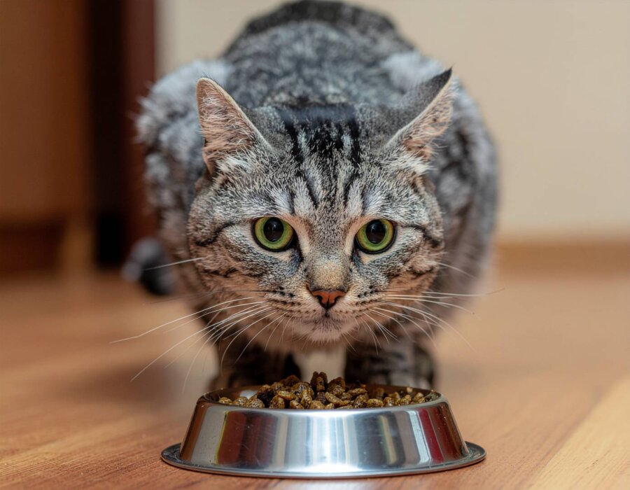 Czy można mieszać różne rodzaje suchej karmy dla kota?